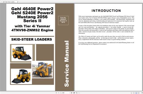 gehl mustang 320 skid steer service manual pdf|gehl 5640 skid steer manual.